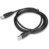 -Cabo USB 2.0 tipo A/B Preto Impressora c/ 10 Un