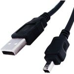 Cabo USB tipo AM/BM-Mini 4 Pinos (Camera Digital)